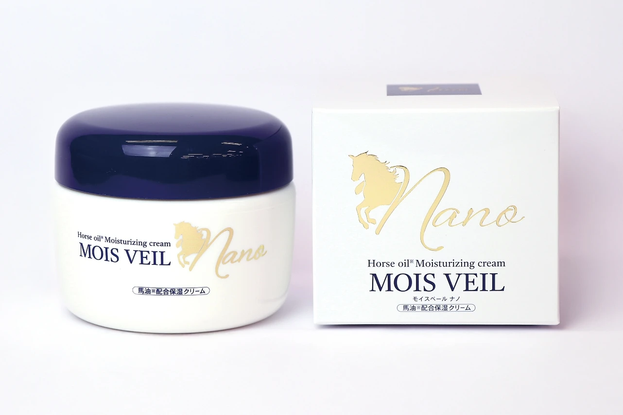 馬油配合保湿クリーム「MOIS VEIL Nano」